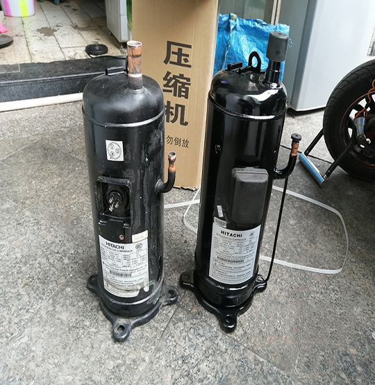 松溪中央空调压缩机的更换维修